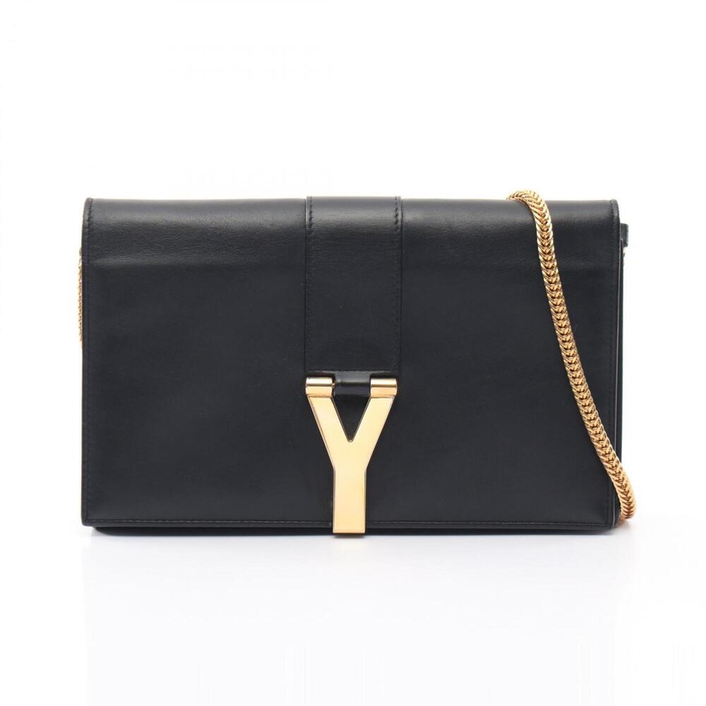 Yves Saint Laurent Saint Laurent Paris Classic Y Shoulder Bag/Handbag, Leathe...